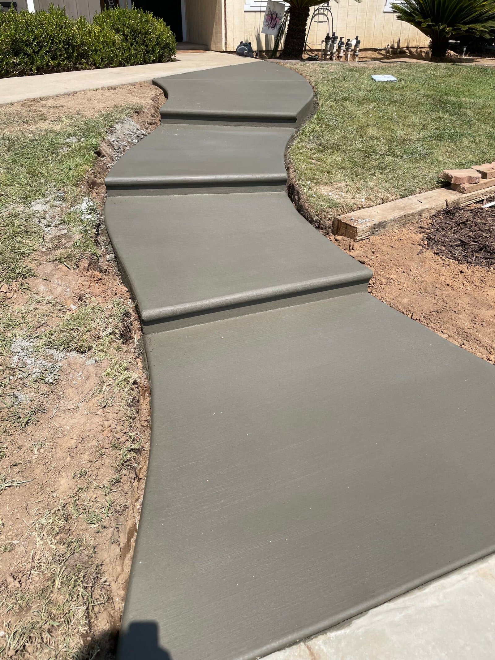 Recent concrete project, July 2026