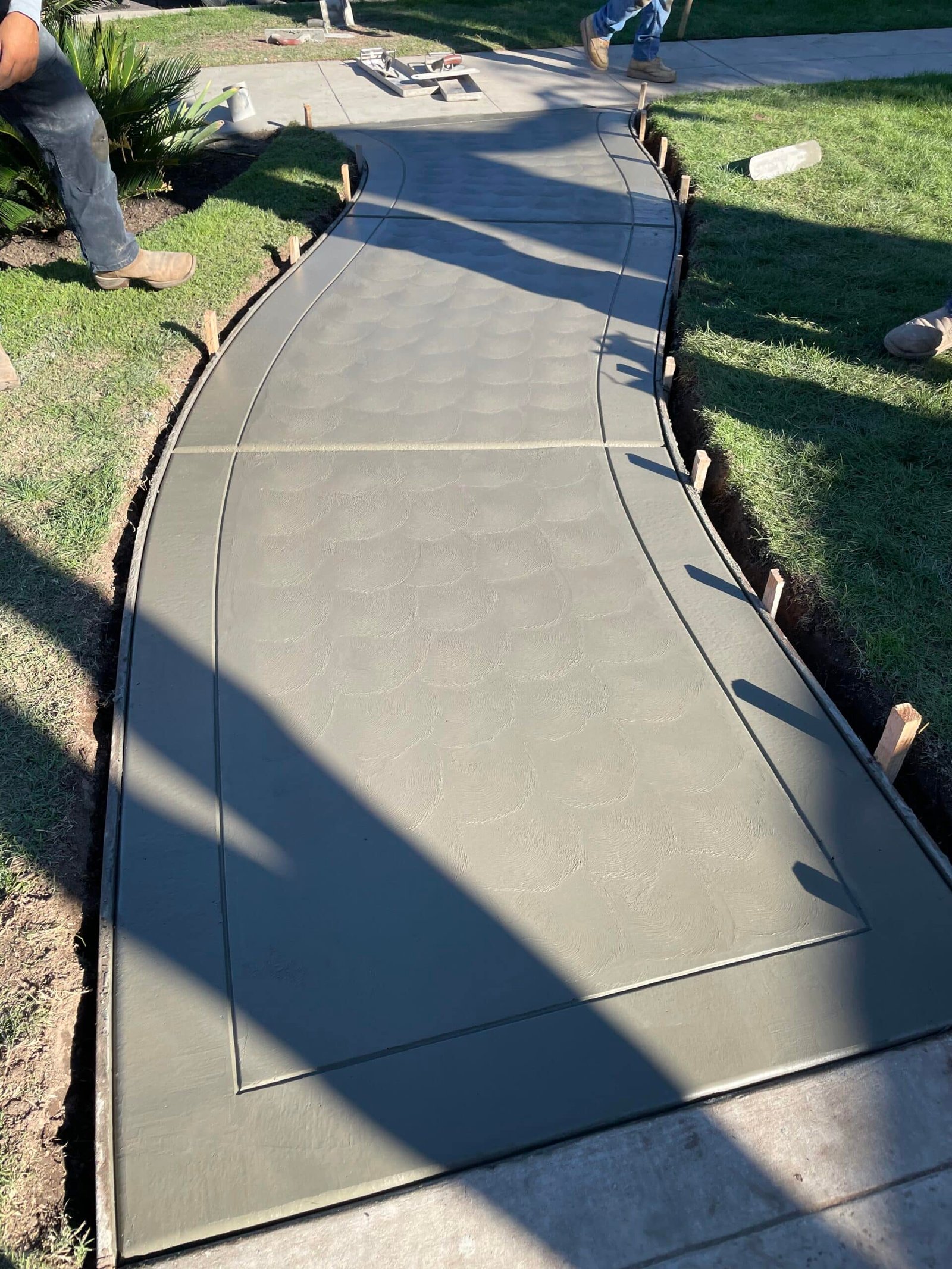 Recent concrete work, July 2026